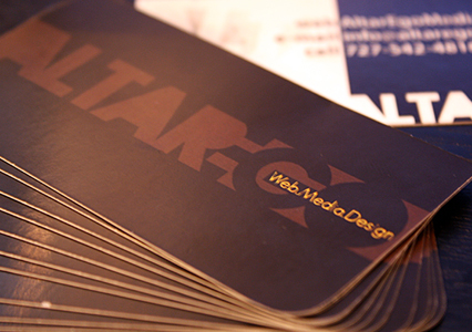 Altarego Media Business Cards