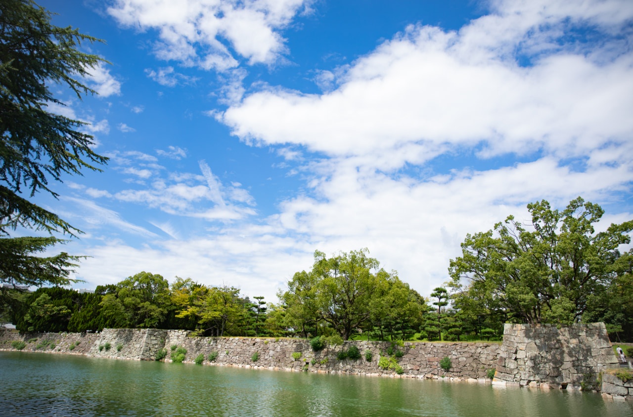 広島城の堀の写真