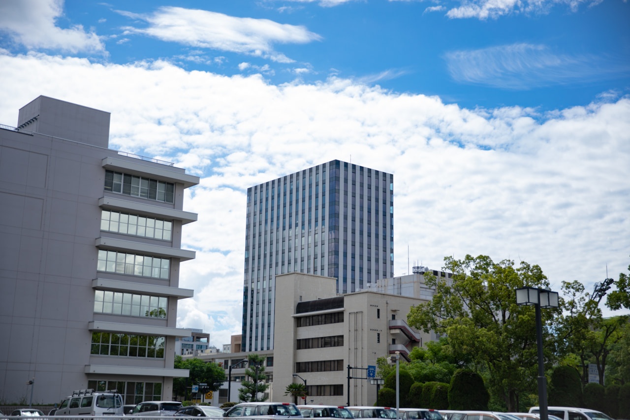 広島市のビルの写真